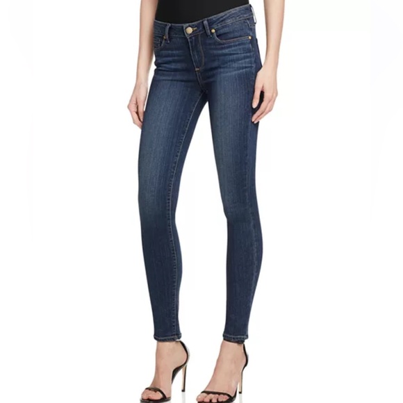 PAIGE Denim - PAIGE Skyline Skinny Jeans Dark Wash Denim Women’s Size 27